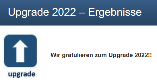 upgrade 2022
